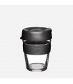 KeepCup Black Brew 12oz/340ml Reusable Coffee Cup